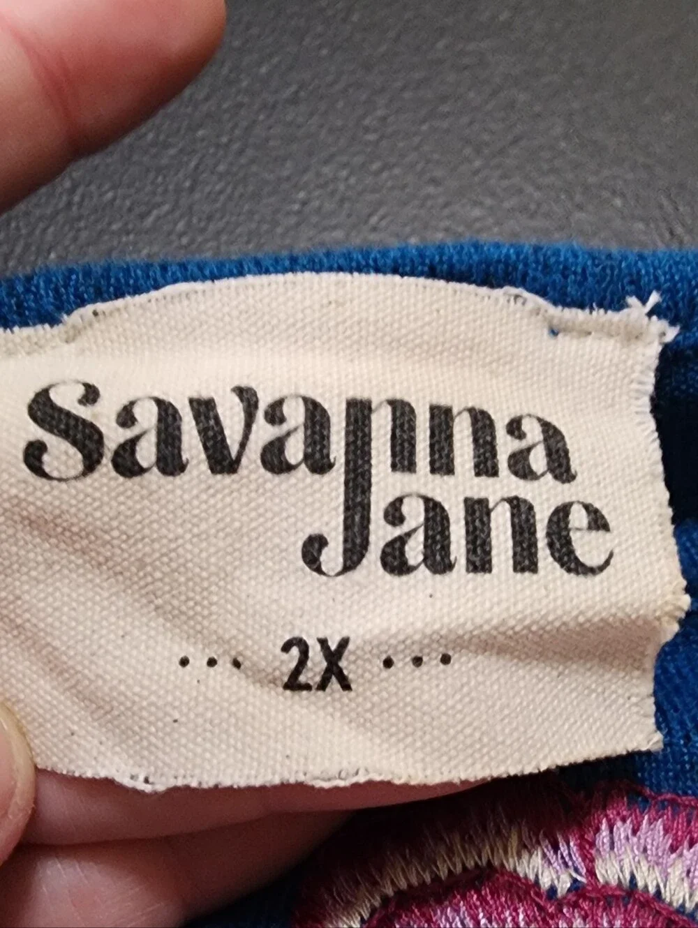 Boho Embroidered Tunic Top | Savanna Jane | 2X - Picture 3 of 9
